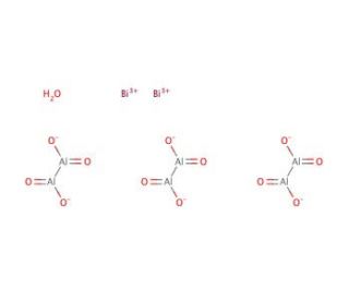 Bismuth aluminate hydrate (CAS 308796-32-9) - chemical structure image