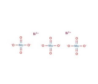 Bismuth(III) molybdate (CAS 13595-85-2) - chemical structure image