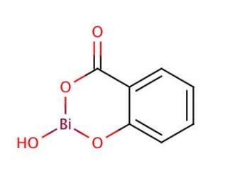 Bismuth(III) subsalicylate (CAS 14882-18-9) - chemical structure image