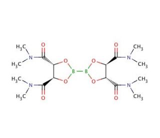 Bis(N,N,N&prime;,N&prime;-tetramethyl-L-tartaramide glycolato)diboron (CAS 480438-22-0) - chemical structure image