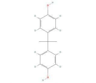Bisphenol A-d8 (CAS 92739-58-7) - chemical structure image