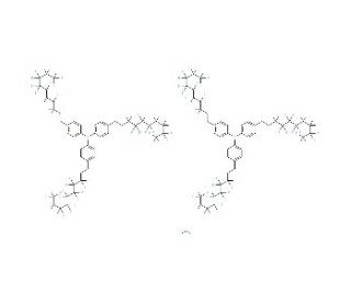 Bis[tris(4-(1H,1H,2H,2H-perfluorodecyl)phenyl)phosphine]palladium(II) dichloride (CAS 326475-46-1) - chemical structure image