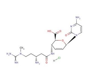 Blasticidin S Hydrochloride (CAS 3513-03-9) - chemical structure image