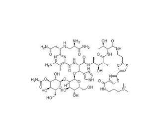Bleomycin (CAS 11056-06-7) - chemical structure image