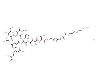 Bleomycin A5 hydrochloride - chemical structure image