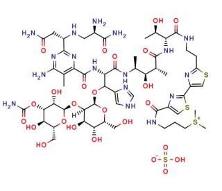 Bleomycin Sulfate (CAS 9041-93-4) - chemical structure image