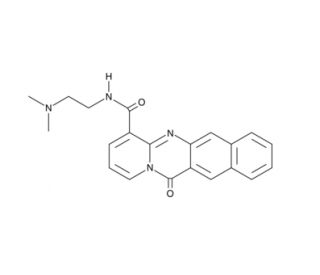 BMH-21 (CAS 896705-16-1) - chemical structure image