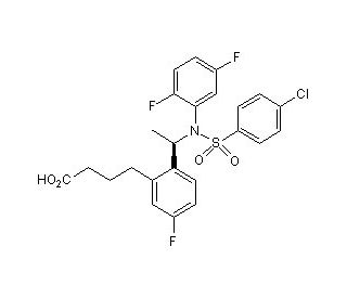 BMS 299897 (CAS 290315-45-6) - chemical structure image
