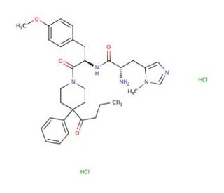 BMS 470539 dihydrochloride (CAS 457893-92-4) - chemical structure image