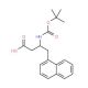 Boc-(1-naphthyl)-L-beta-homoalanine (CAS 219297-09-3) - chemical structure image