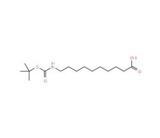 Boc-10-Adc-OH (CAS 173606-50-3) - chemical structure image