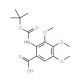 Boc-2-amino-3,4,5-trimethoxybenzoic acid - chemical structure image