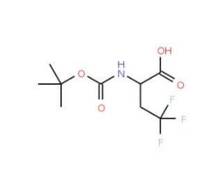 Boc-2-amino-4,4,4-trifluorobutyric acid - chemical structure image