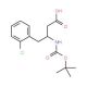 Boc-2-chloro-L-beta-homophenylalanine (CAS 218608-95-8) - chemical structure image
