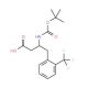 Boc-2-trifluoromethyl-D-beta-homophenylalanine (CAS 269396-77-2) - chemical structure image