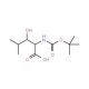 Boc-(2R,3S)-2-amino-3-hydroxy-4-methylpentanoic acid - chemical structure image