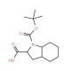 Boc-(2S,3aS,7aS)-Octahydro-1H-indole-2-carboxylic acid (CAS 109523-13-9) - chemical structure image