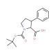 Boc-(2S,3R)-3-phenylpyrrolidine-2-carboxylic acid (CAS 210420-48-7) - chemical structure image