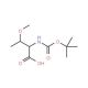 Boc-(2S,3S)-2-amino-3-methoxybutanoic acid (CAS 48068-25-3) - chemical structure image