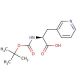 Boc-3-(3-pyridyl)-Ala-OH (CAS 117142-26-4) - chemical structure image