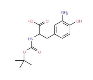 Boc-3-amino-L-tyrosine - chemical structure image