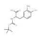 Boc-3-amino-L-tyrosine - chemical structure image