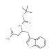 Boc-(3-benzothienyl)-D-beta-homoalanine (CAS 190190-48-8) - chemical structure image