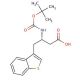 Boc-(3-benzothienyl)-L-beta-homoalanine (CAS 270063-45-1) - chemical structure image