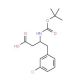 Boc-3-chloro-L-beta-homophenylalanine (CAS 270596-39-9) - chemical structure image