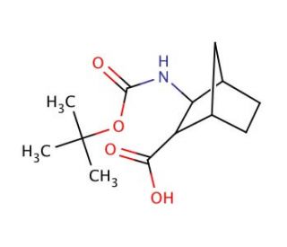 Boc-3-exo-aminobicyclo[2.2.1]-heptane-2-exo-carboxylic acid - chemical structure image
