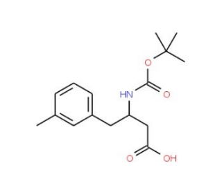 Boc-3-methyl-D-beta-homophenylalanine (CAS 269398-83-6) - chemical structure image