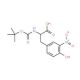 Boc-3-nitro-L-tyrosine (CAS 5575-03-1) - chemical structure image
