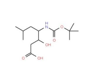 Boc-(3R,4S)Sta-OH (CAS 66967-01-9) - chemical structure image