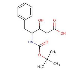 Boc-(3S,4S)-AHPPA-OH (CAS 72155-46-5) - chemical structure image