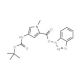 Boc-4-amino-1-methylpyrrole-2-carboxylic acid 1,2,3-benzotriazol-1-yl-ester (CAS 77716-16-6) - chemical structure image