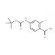 Boc-4-amino-2-chlorobenzoic acid (CAS 232275-73-9) - chemical structure image