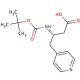 Boc-4-Amino-L-phenylalanine (CAS 55533-24-9) - chemical structure image