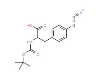 Boc-4-azido-D-phenylalanine (CAS 214630-05-4) - chemical structure image