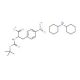 Boc-4-nitro-L-phenylalanine dicyclohexylammonium salt (CAS 102185-42-2) - chemical structure image