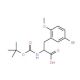 Boc-5-bromo-2-methoxy-D-phenylalanine (CAS 261380-17-0) - chemical structure image
