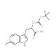 Boc-6-methyl-DL-tryptophan - chemical structure image