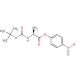 Boc-Ala-ONp (CAS 2483-49-0) - chemical structure image