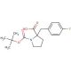 Boc-α-(4-fluorobenzyl)-DL-Pro-OH (CAS 351002-78-3) - chemical structure image