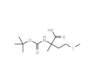 Boc-alpha-methyl-DL-methionine - chemical structure image