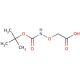 (Boc-aminooxy)acetic Acid (CAS 42989-85-5) - chemical structure image