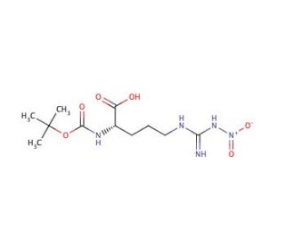 Boc-Arg(NO2)-OH (CAS 2188-18-3) - chemical structure image