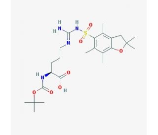 Boc-Arg(Pbf)-OH (CAS 200124-22-7) - chemical structure image