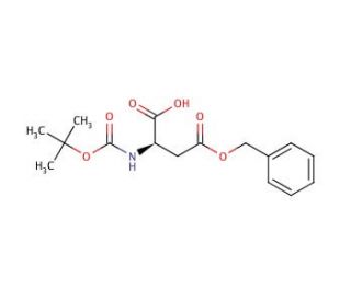 Boc-Asp-OBzl (CAS 30925-18-9) - chemical structure image