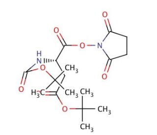 Boc-Asp(OtBu)-OSu (CAS 50715-50-9) - chemical structure image