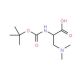 Boc-aza-L-leucine (CAS 94778-71-9) - chemical structure image